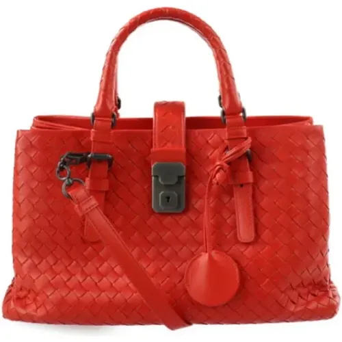 Pre-owned Leather totes , female, Sizes: ONE SIZE - Bottega Veneta Vintage - Modalova