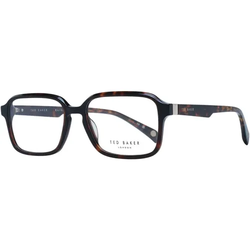 Glasses, male, , Size: ONE SIZE Rectangle Optical Frames for Men - Ted Baker - Modalova