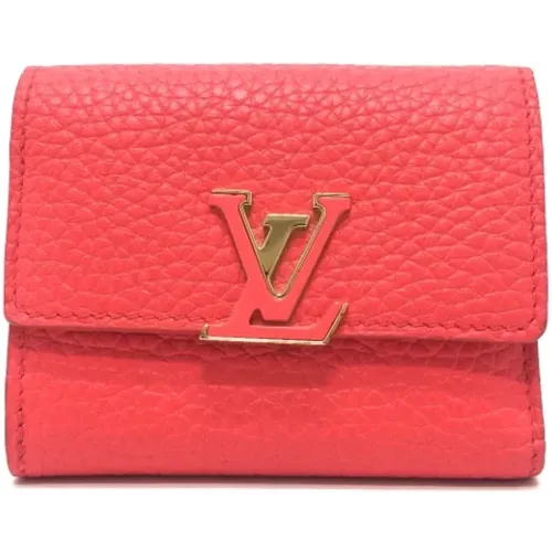 Pre-owned Leather wallets , female, Sizes: ONE SIZE - Louis Vuitton Vintage - Modalova