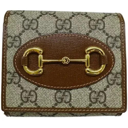 Pre-owned Wallets, female, , Size: ONE SIZE Pre-owned Fabric wallets - Gucci Vintage - Modalova