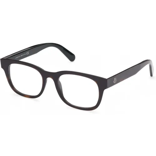 Brillen, Ml5143 Cod. Colore 056 , Herren, Größe: 51 MM - Moncler - Modalova