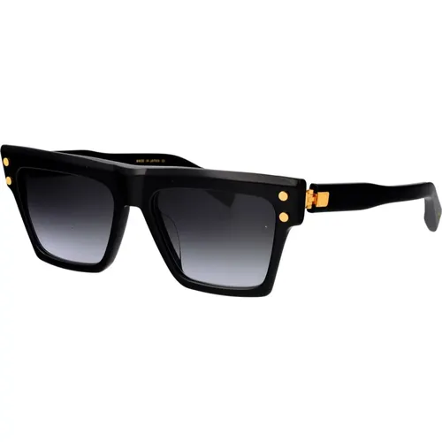 Stylish Sunglasses with B - V , unisex, Sizes: 54 MM - Balmain - Modalova