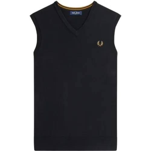 Sleeveless Sweater , male, Sizes: XL, M - Fred Perry - Modalova