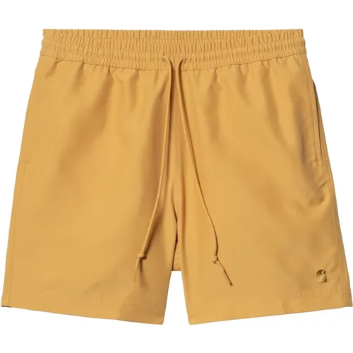 Beachwear, male, , Size: S Quick-Dry Swim Trunks - Carhartt WIP - Modalova