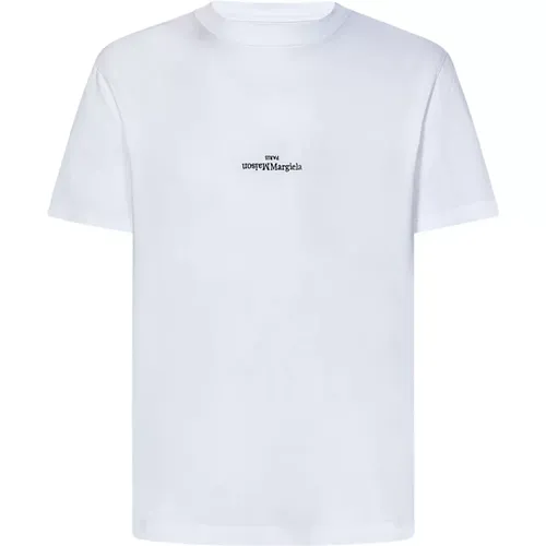T-Shirts , Herren, Größe: L - Maison Margiela - Modalova