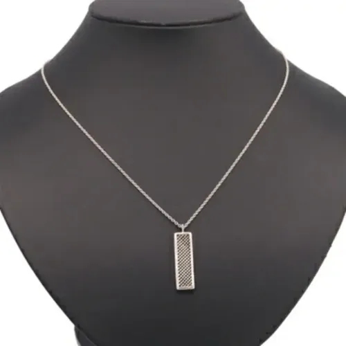 Pre-owned Jewellery, female, , Size: ONE SIZE Pre-owned Silver necklaces - Tiffany & Co. Pre-owned - Modalova