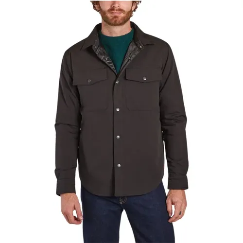 Insulated Shirt Jacket M , male, Sizes: S - Topo Designs - Modalova