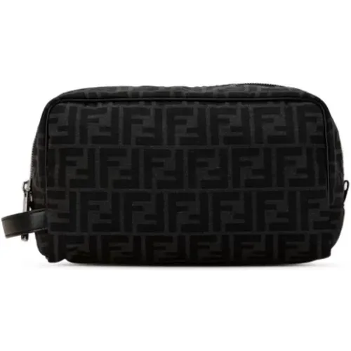 Pre-owned Clutches, female, , Size: ONE SIZE Pre-owned Canvas fendi-bags - Fendi Vintage - Modalova