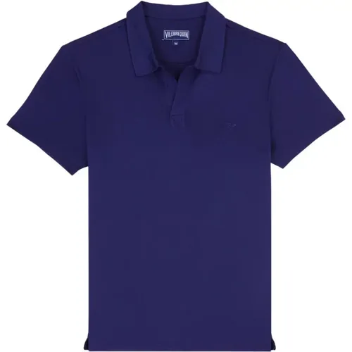 Herren Tencel Polo Shirt - Vilebrequin - Modalova