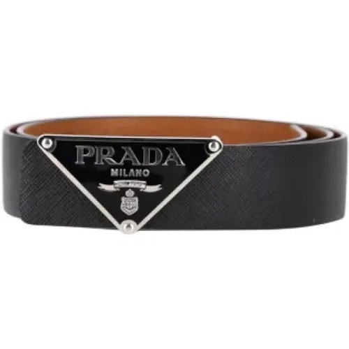 Pre-owned Leather belts , male, Sizes: ONE SIZE - Prada Vintage - Modalova