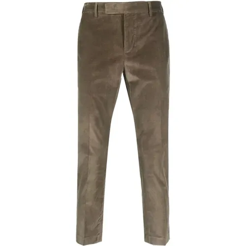 Samt Slim Fit Hose PT Torino - PT Torino - Modalova