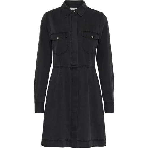 Shirt Dresses, female, , Size: S Denim Dress with Pockets - Part Two - Modalova