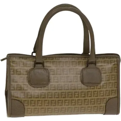 Pre-owned Coated canvas handbags , female, Sizes: ONE SIZE - Fendi Vintage - Modalova