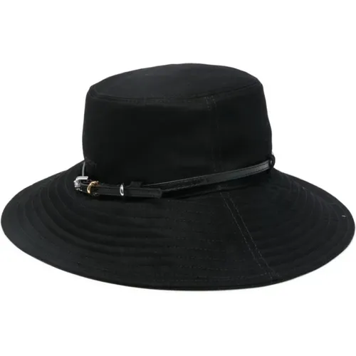 Canvas Flat Brim Hat , female, Sizes: 56 CM, 57 CM - Givenchy - Modalova