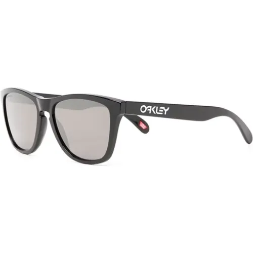 Stilvolle Sonnenbrille mit grau getönten Gläsern - Oakley - Modalova