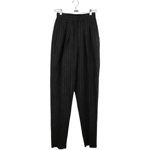 Pre-owned Wolle bottoms - Saint Laurent Vintage - Modalova