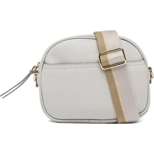 Grey Leather Crossbody Bag , female, Sizes: ONE SIZE - Gianni Chiarini - Modalova