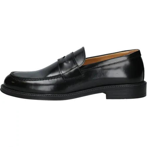 Herren Loafer Klassischer Stil , Herren, Größe: 44 EU - Exton - Modalova