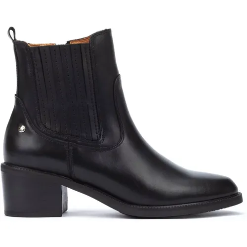 Bacarot Damenstiefel - Schwarz,Schwarzer Damenstiefel - Bacarot,Braune Damen Stiefelette - Bequem,Brauner Damenstiefelette - Stilvoll,Blauer Lederstie - Pikolinos - Modalova