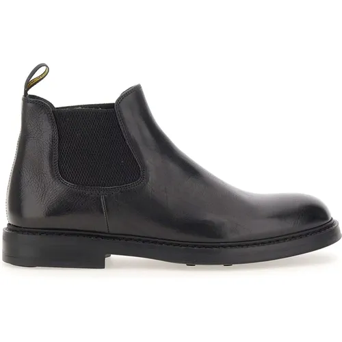 Chelsea Boots, male, , Size: 9 US Leather Boots - Doucal's - Modalova