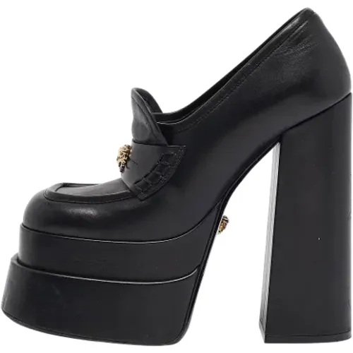 Pre-owned Pumps, female, , Size: 6 US Pre-owned Leather heels - Versace Pre-owned - Modalova