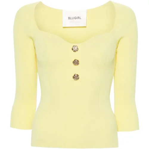 Sweater , female, Sizes: L, S - Blugirl - Modalova