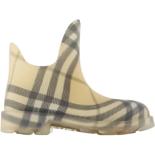 Low Ankle Boots - Synthetic , female, Sizes: 5 UK, 2 UK, 3 UK, 6 UK, 7 UK, 4 UK - Burberry - Modalova