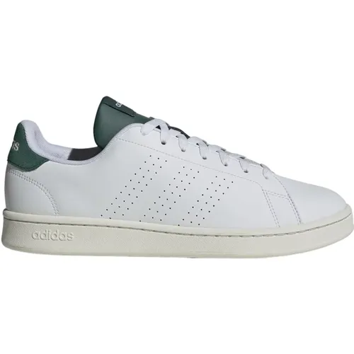 Advantage Leder Sneakers , Herren, Größe: 42 EU - Adidas - Modalova