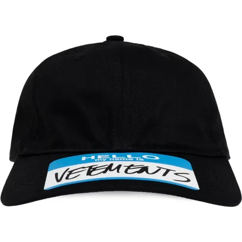 Caps, female, , Size: ONE SIZE Baseball cap - Vetements - Modalova