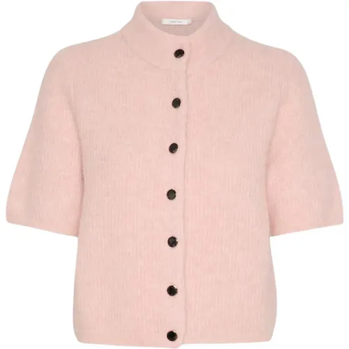 Cardigans, female, , Size: M Alphagz Ss Short Cardigan - Gestuz - Modalova