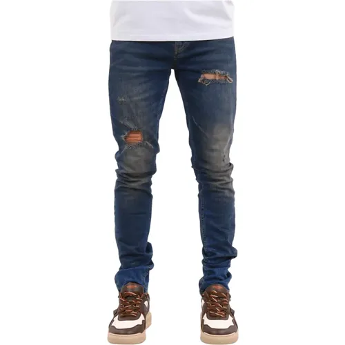 Slim-fit Jeans , Herren, Größe: W28 - Flaneur Homme - Modalova