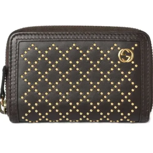 Pre-owned Wallets, female, , Size: ONE SIZE Pre-owned Fabric wallets - Gucci Vintage - Modalova