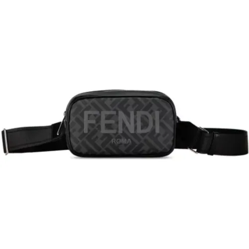 Pre-owned Cross Body Bags, female, , Size: ONE SIZE Pre-owned Canvas fendi-bags - Fendi Vintage - Modalova