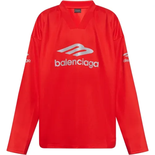 T-Shirt mit langen Ärmeln - Balenciaga - Modalova