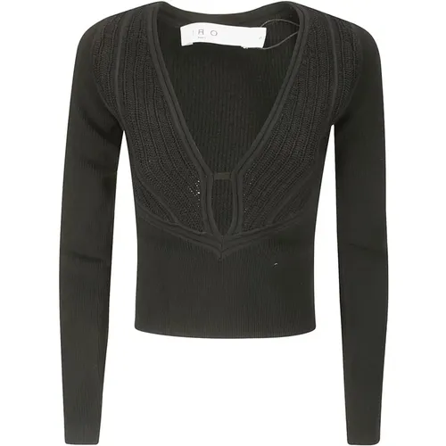 V-neck Knitwear Top , female, Sizes: M - IRO - Modalova