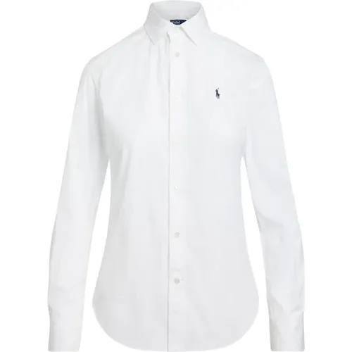 Stretch Shirt Classic Style , female, Sizes: L - Ralph Lauren - Modalova