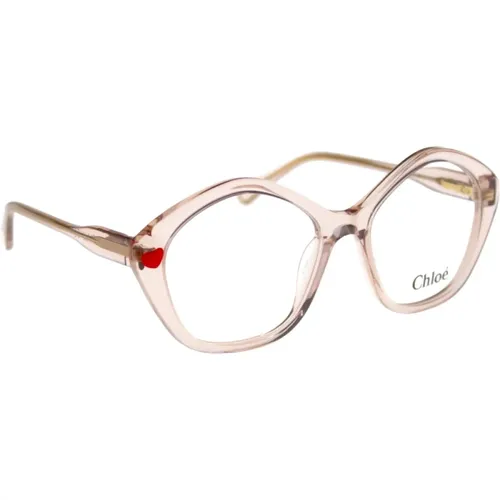 Originale Brille mit 3-jähriger Garantie , Damen, Größe: 49 MM - Chloé - Modalova