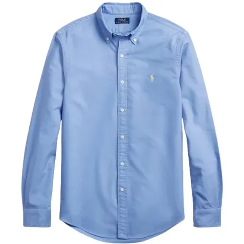 Slim Oxford Hemd , Herren, Größe: M - Polo Ralph Lauren - Modalova