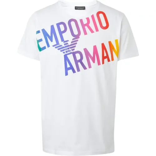 Half Sleeve T-shirt , male, Sizes: XL, M - Emporio Armani - Modalova