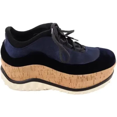 Pre-owned Stoff sneakers - Miu Miu Pre-owned - Modalova