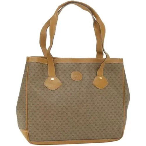 Pre-owned Tote Bags, female, , Size: ONE SIZE Pre-owned Leather gucci-bags - Gucci Vintage - Modalova