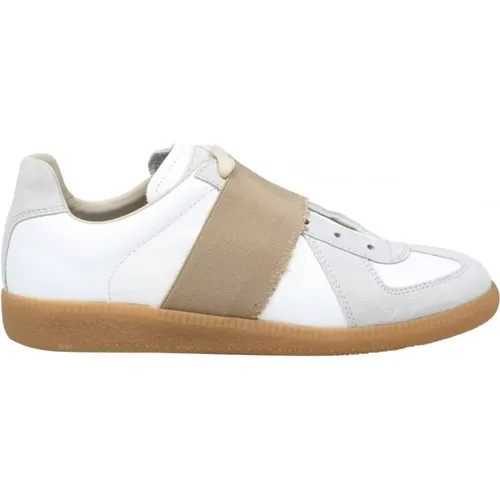 Women's Shoes Sneakers White Ss24 , female, Sizes: 3 UK, 4 UK, 3 1/2 UK, 7 UK, 4 1/2 UK, 6 UK, 5 UK, 6 1/2 UK - Maison Margiela - Modalova