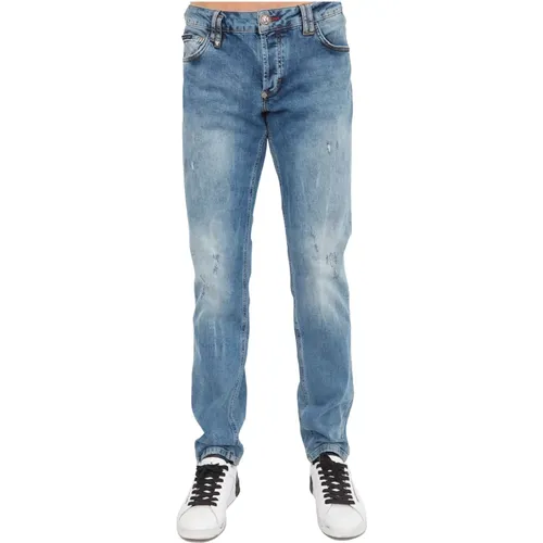 Slim-fit Jeans , male, Sizes: W30, W38, W32 - Philipp Plein - Modalova