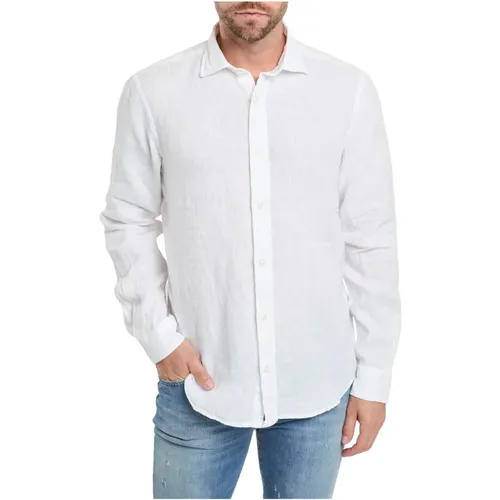 Linen Riviera Shirt , male, Sizes: M, XL, L, S - Roy Roger's - Modalova