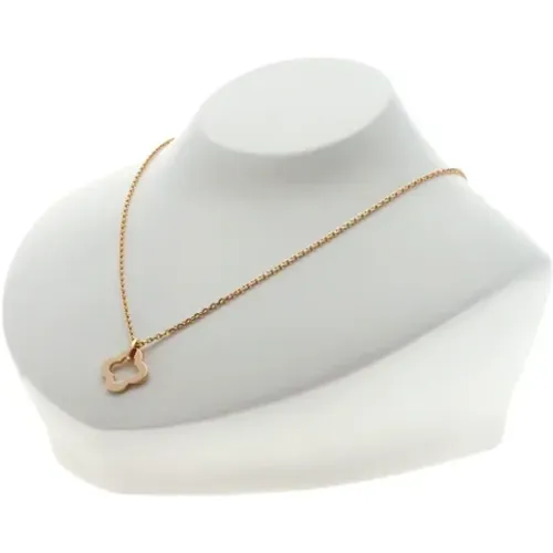 Pre-owned Jewellery, female, , Size: ONE SIZE Pre-owned Rose Gold necklaces - Van Cleef & Arpels Pre-owned - Modalova