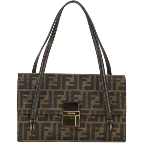 Pre-owned Handbags, female, , Size: ONE SIZE Pre-owned Canvas fendi-bags - Fendi Vintage - Modalova