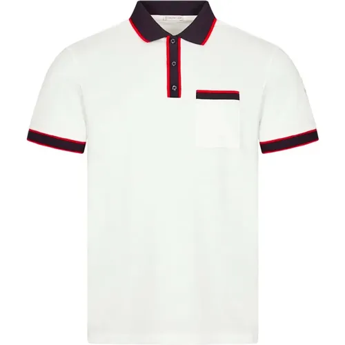 Polo Shirt - Model J1 091 , Herren, Größe: L - Moncler - Modalova