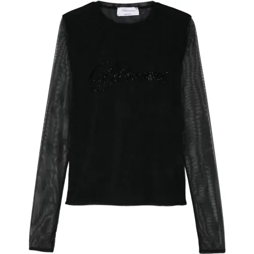 Knitwear Womens Aw24 , female, Sizes: S, M, L - Blumarine - Modalova