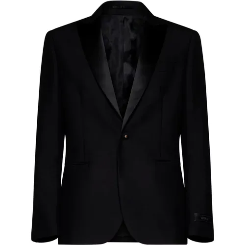 Jackets for Men , male, Sizes: XL, L, M - Versace - Modalova