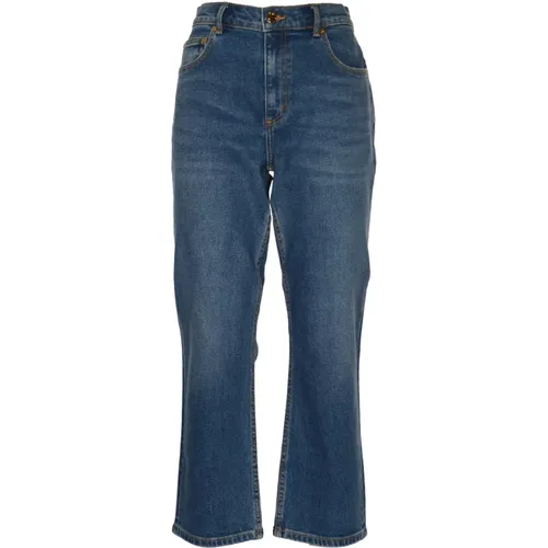 Flared Cropped Jeans , Damen, Größe: W25 - TORY BURCH - Modalova